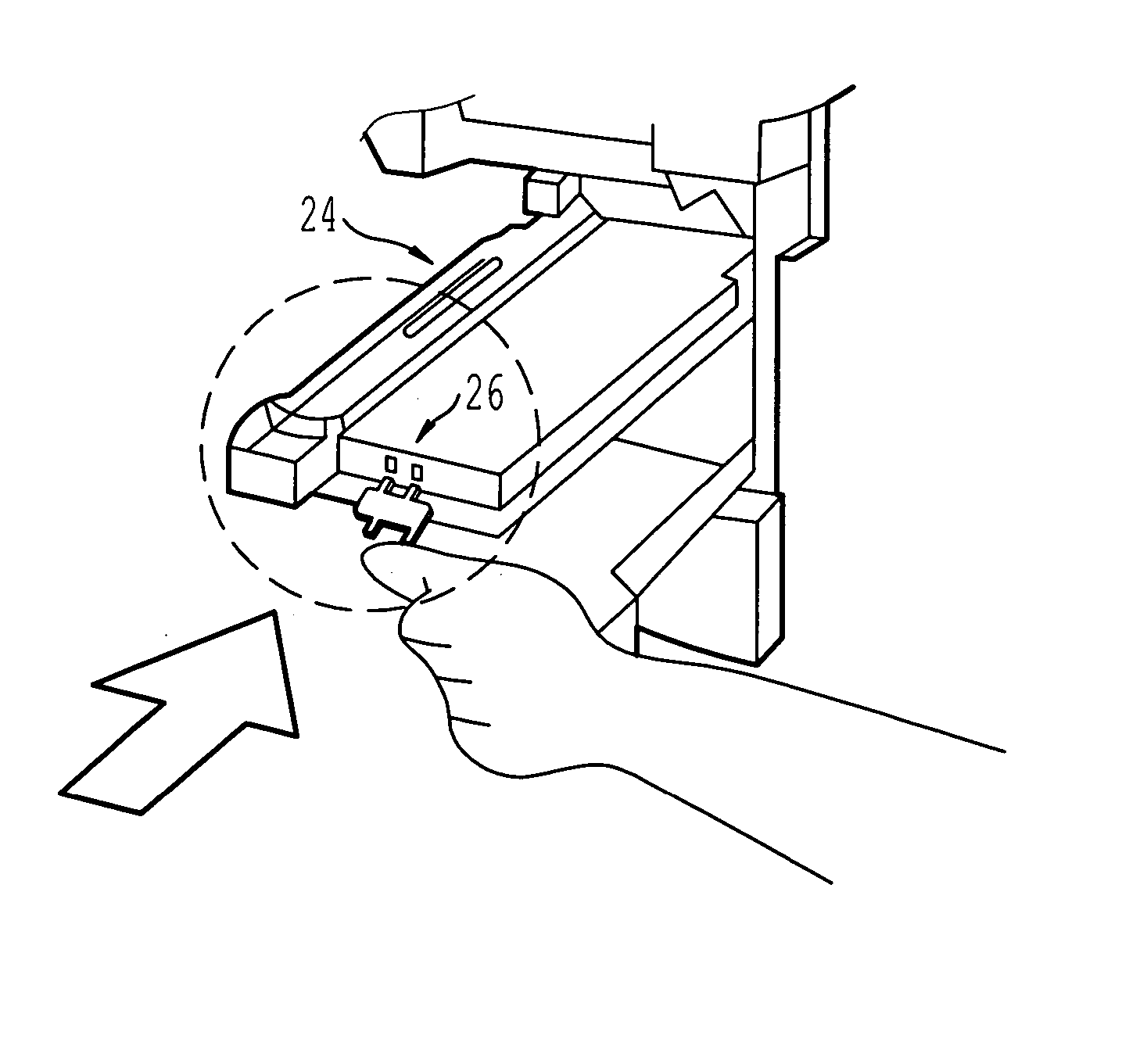 Hopper key for image forming apparatus and toner refilling kit including the same