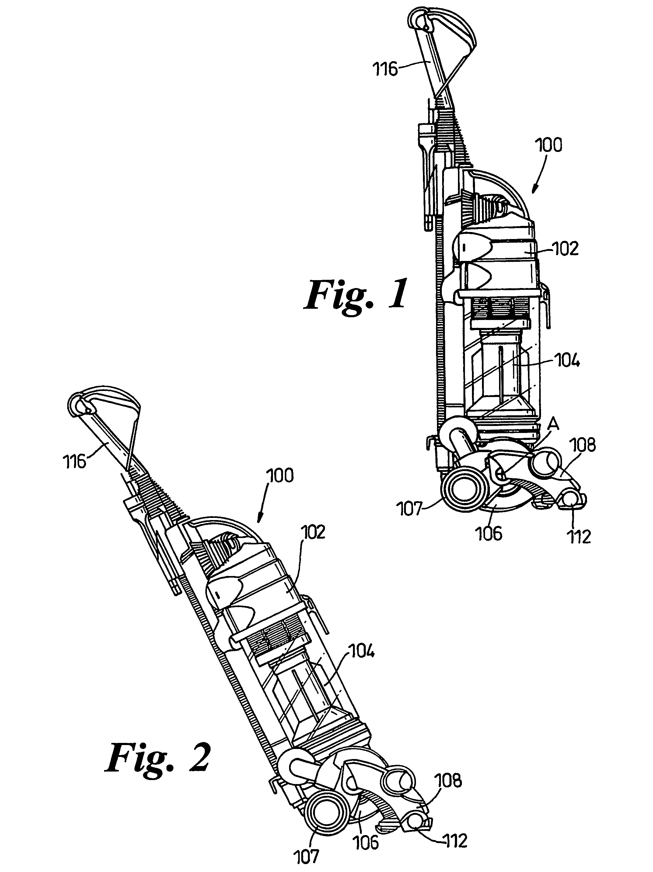 Surface treating appliance