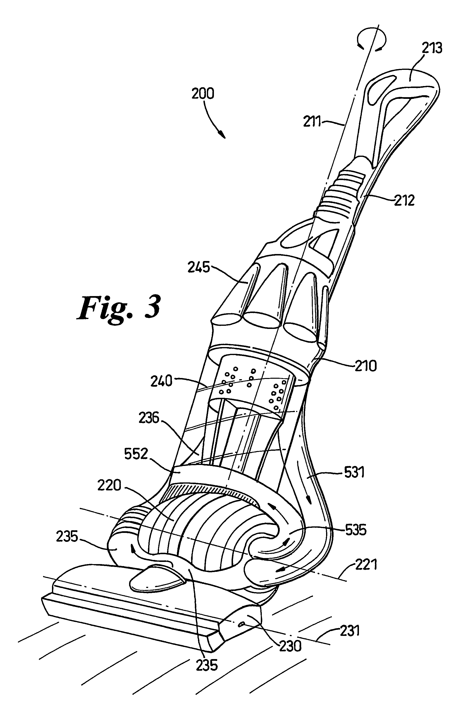 Surface treating appliance