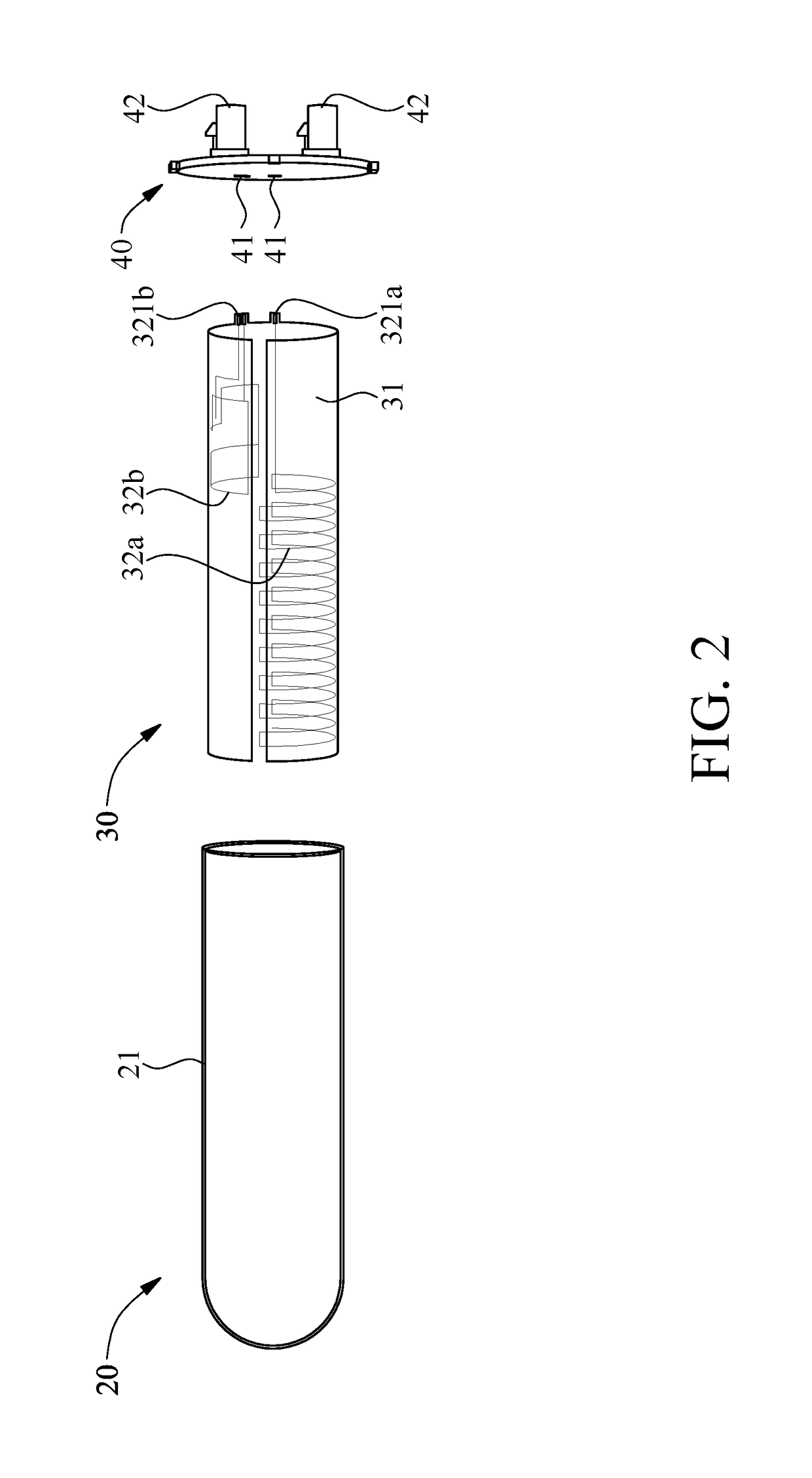 Headlight socket with antenna