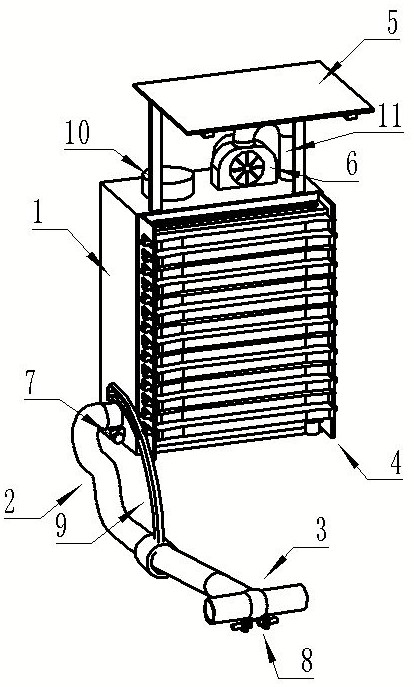 An electric fertilizer spreader