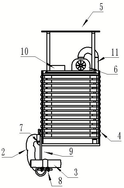 An electric fertilizer spreader