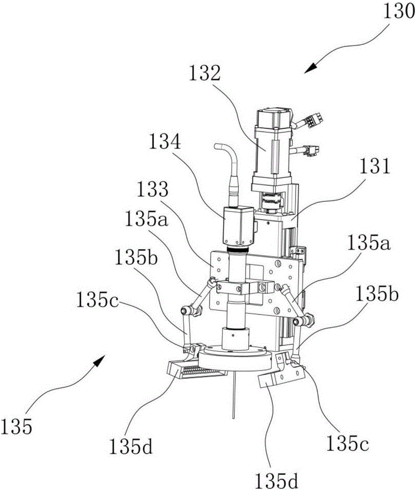 Supplementary light adjustable visual imaging measurement system capable of performing automatic feeding and discharging