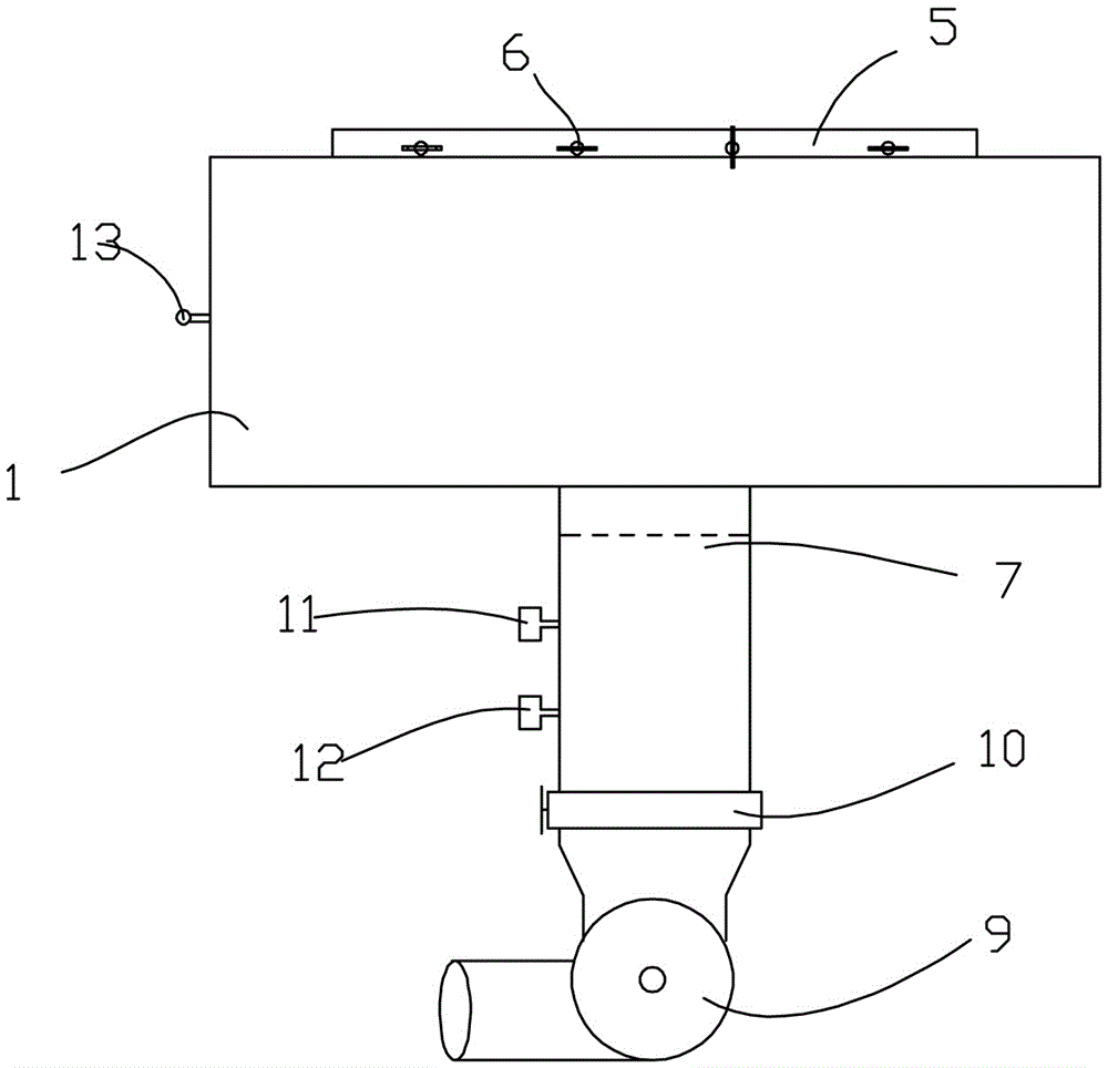 Intake manifold performance testing device and testing method