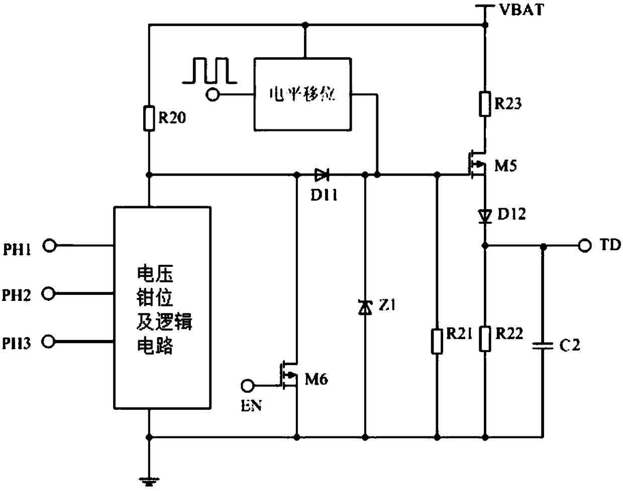 A kind of short-circuit mos voltage regulator system for motorcycle
