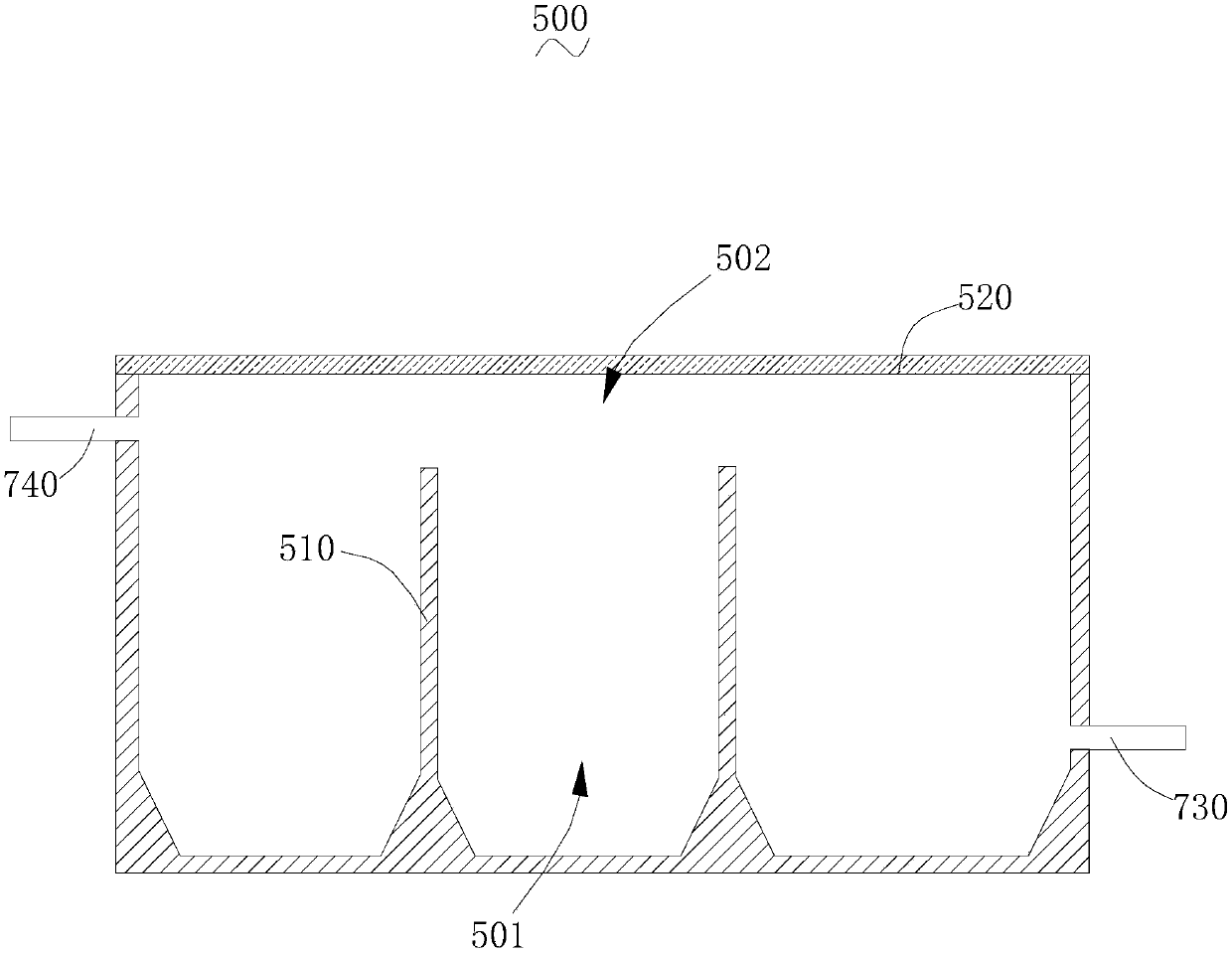 Circulating system for purified oil