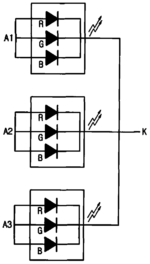 Light-emitting diode encapsulation driving method