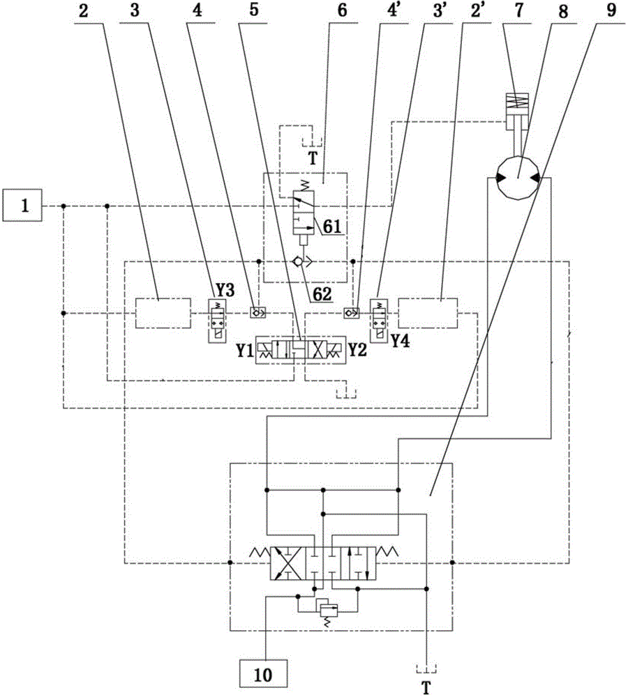 Pilot control module, pilot brake control system and construction machinery