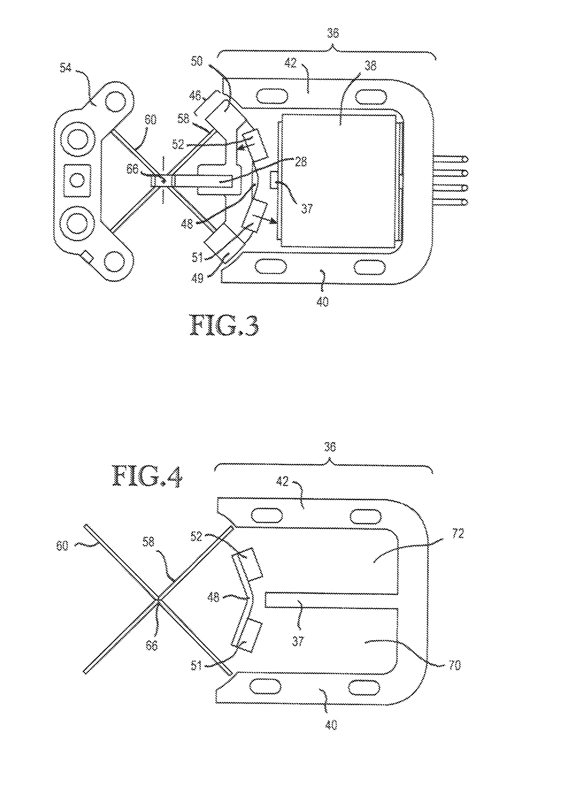 Oscillating motor for a personal care appliance