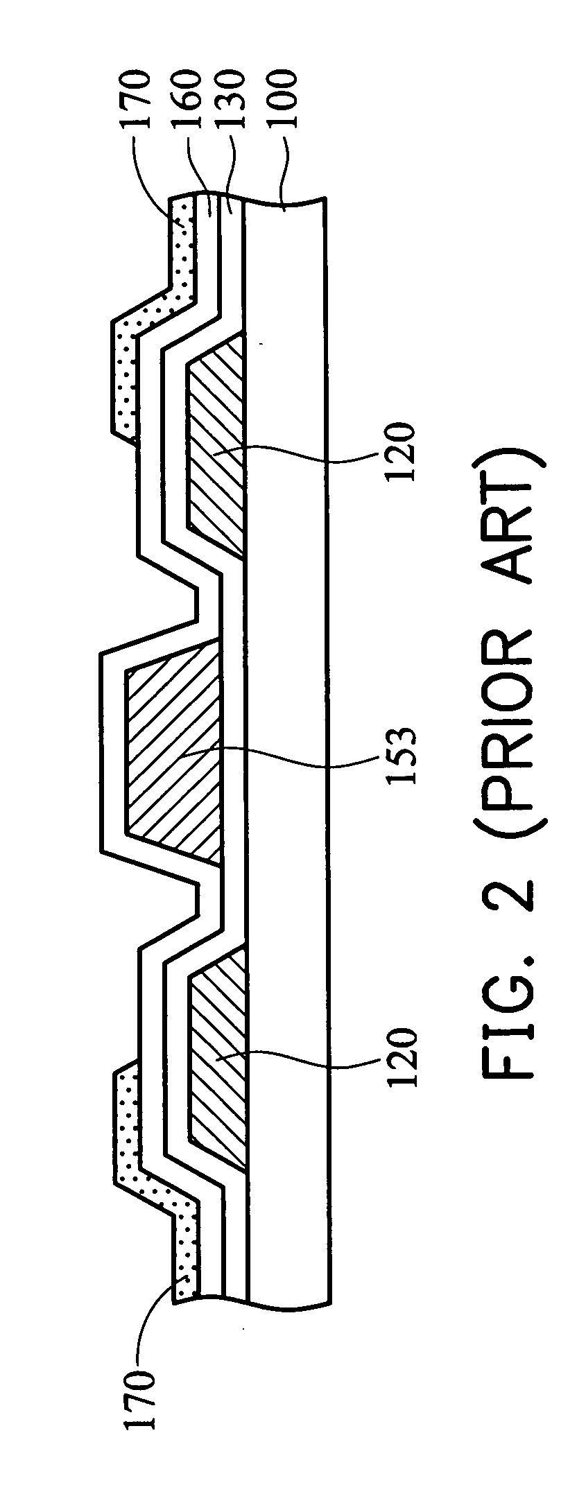 Method of stabilizing parasitic capacitance in an LCD device