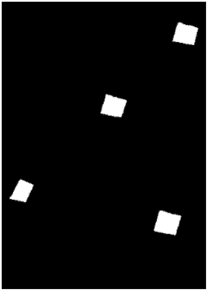 SAR image change detection method based on image cutting