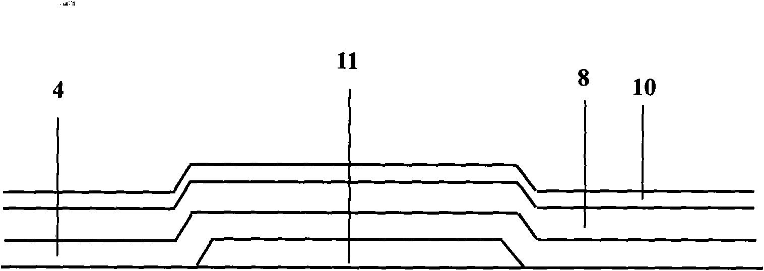 TFT-LCD array substrate structure and manufacturing method thereof