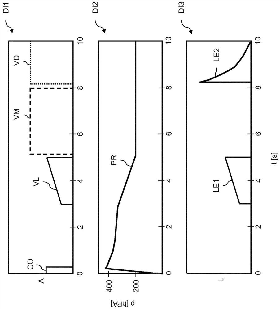 Method for monitoring pressure in a device for pneumatically adjusting a seat in a vehicle