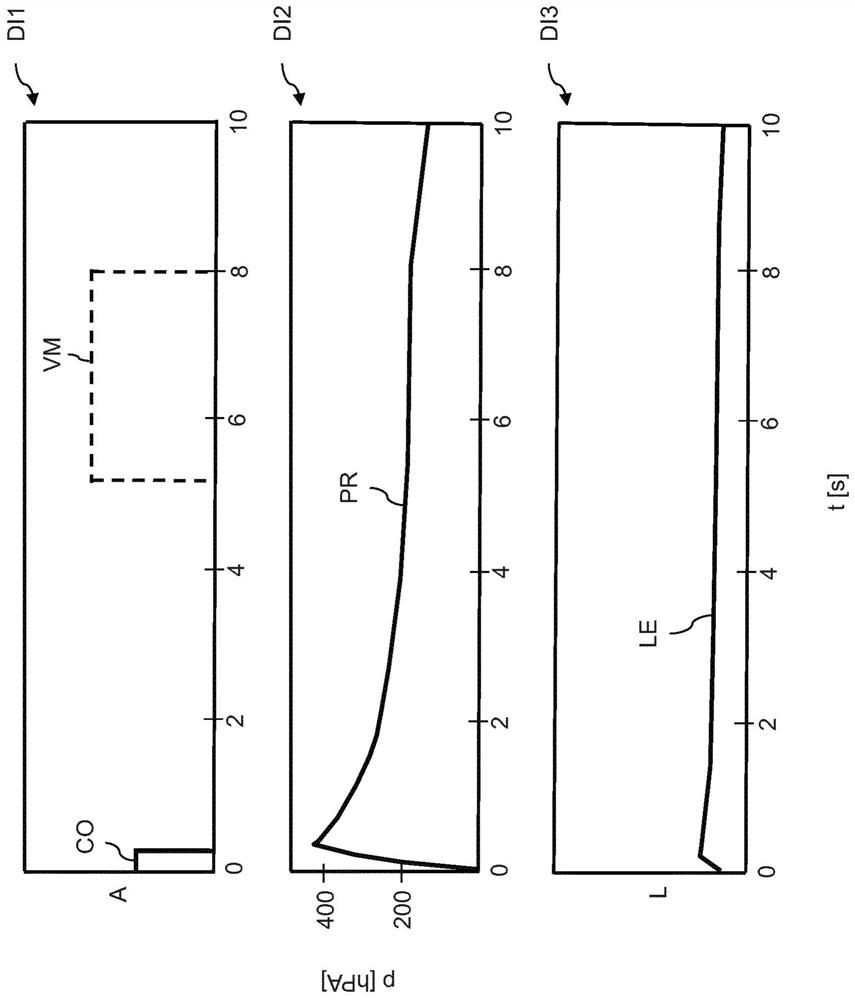 Method for monitoring pressure in a device for pneumatically adjusting a seat in a vehicle