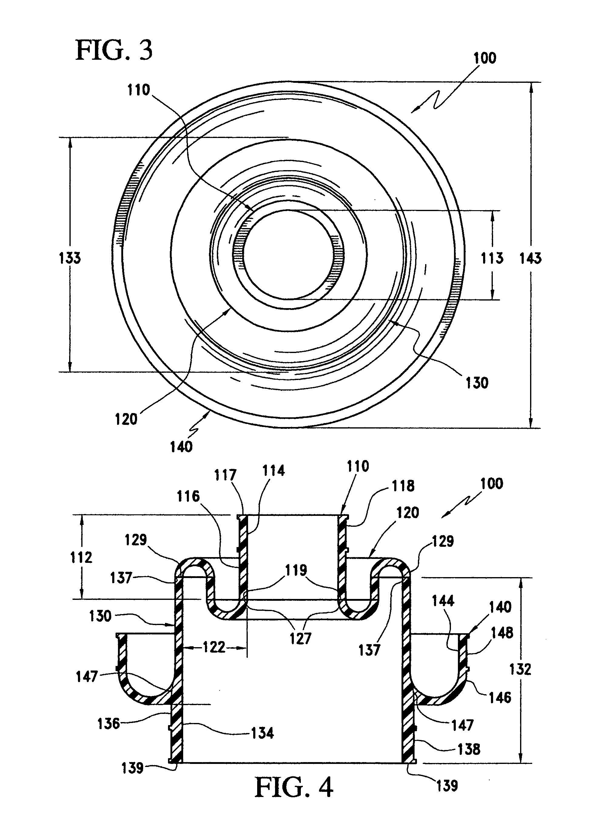 Inverted flange flex boot