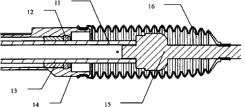 Alignment assistance and ultimate damping type steering gear