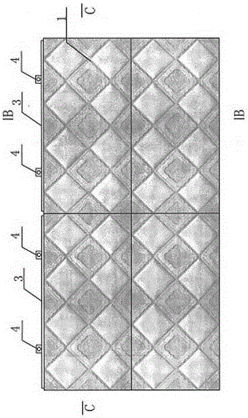 External heat preservation cement decoration panel with flexible sealing joint and mounting and leveling method of panel