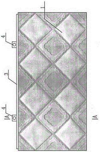 External heat preservation cement decoration panel with flexible sealing joint and mounting and leveling method of panel