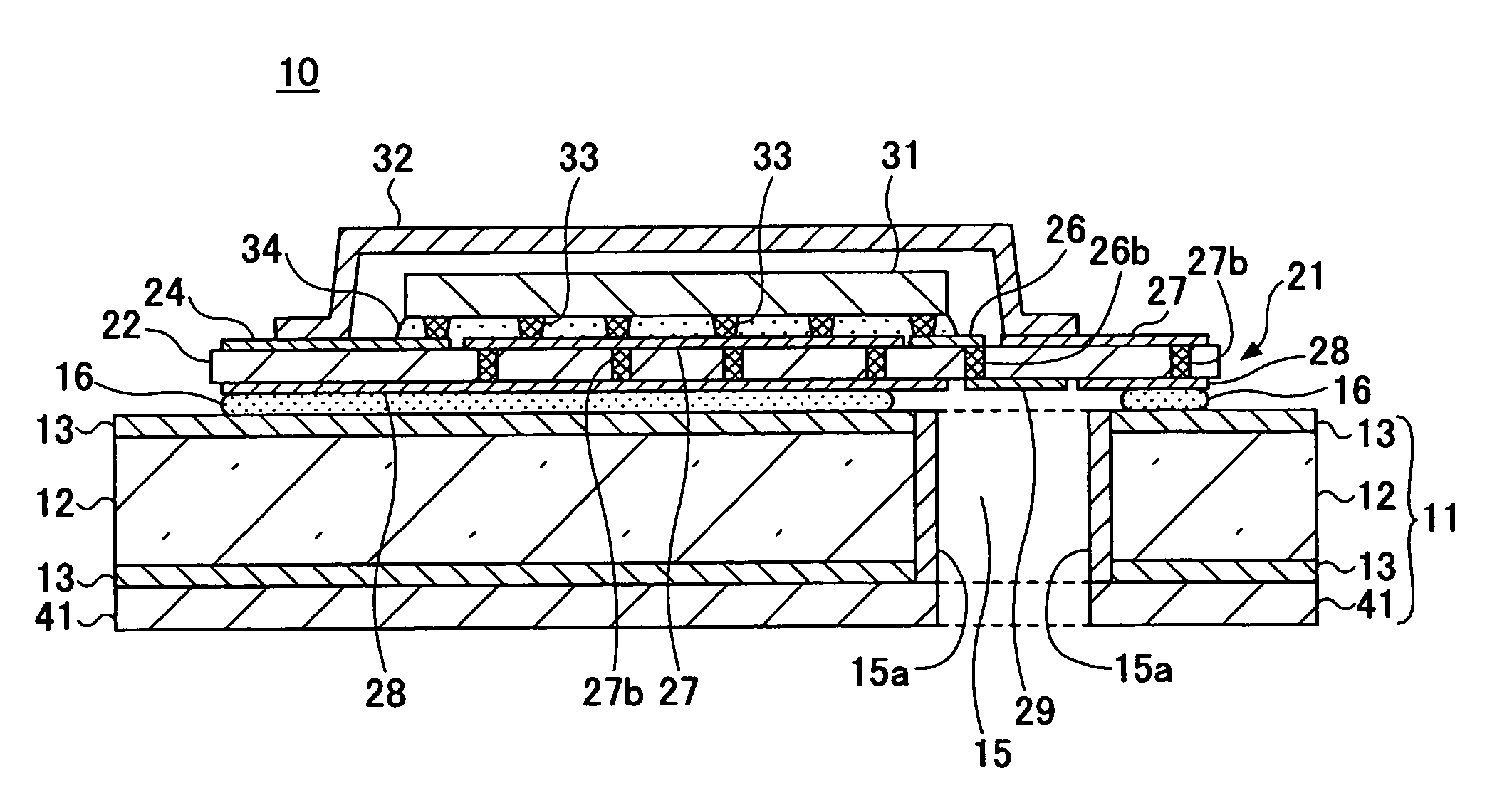 Radio-frequency module for communication