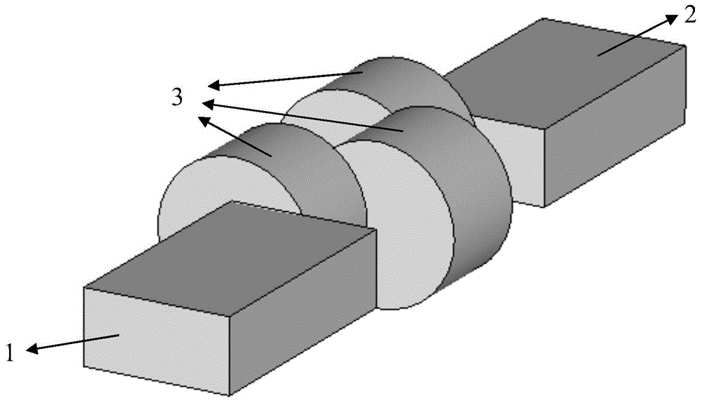 Short millimeter wave stacked type cylindrical cavity filter for restraining parasitic mode