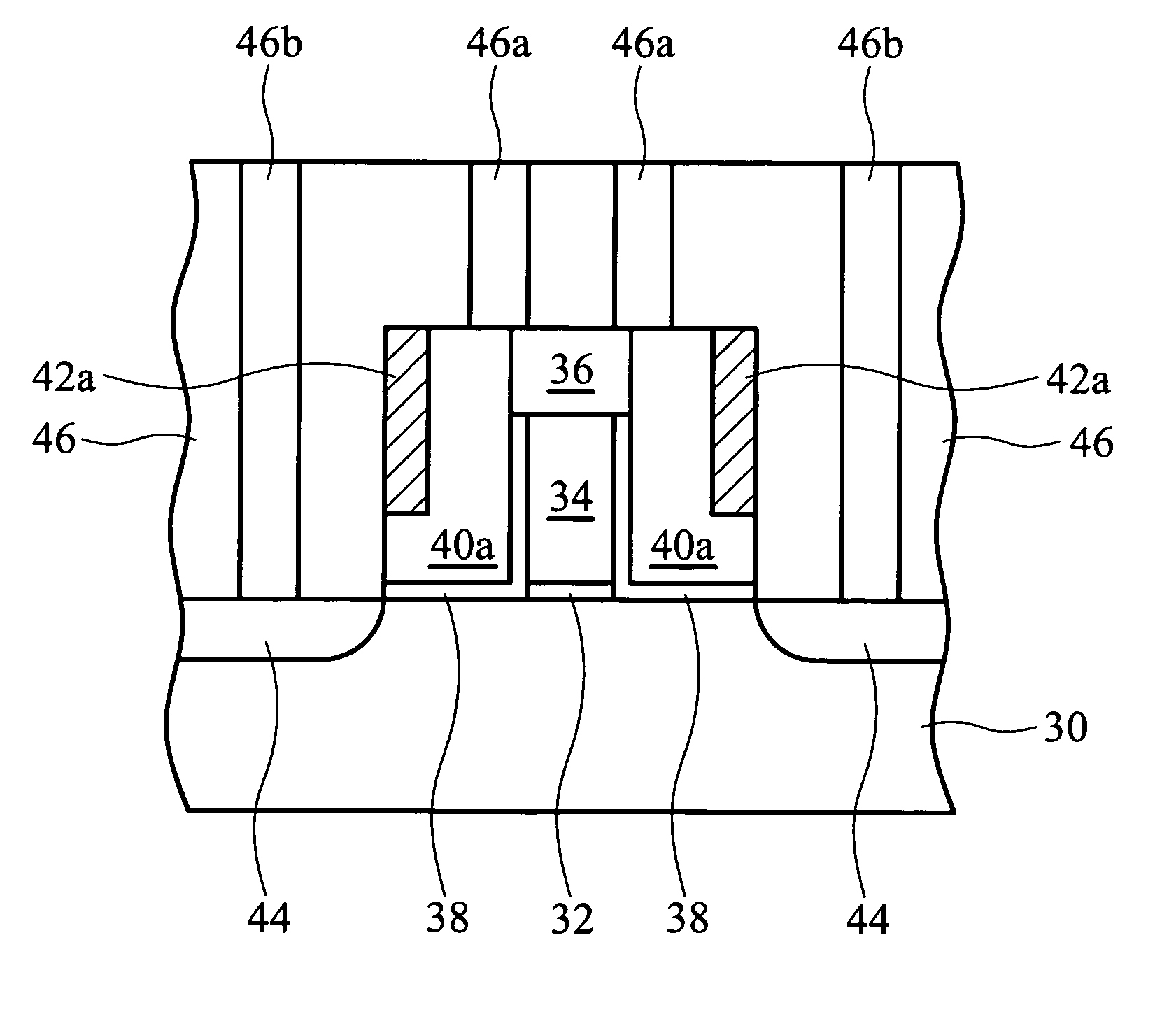 Self-aligned conductive spacer process for sidewall control gate of high-speed random access memory