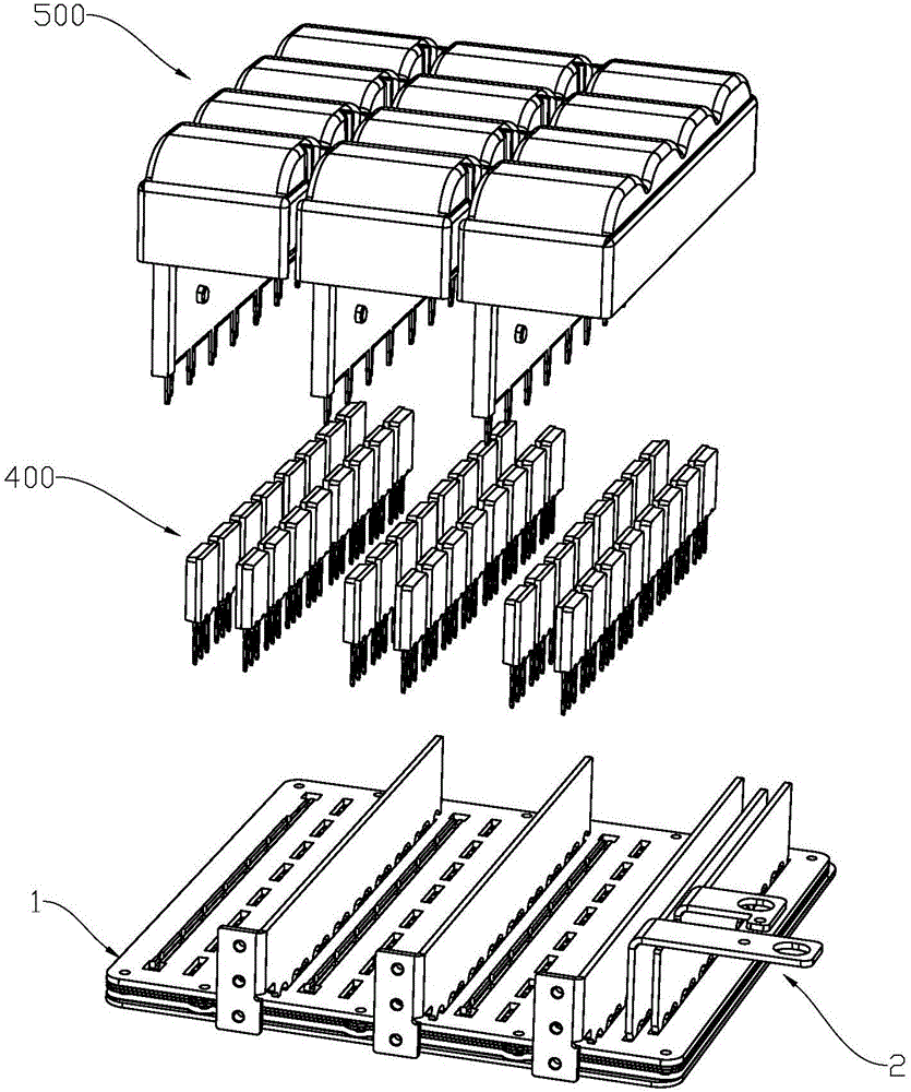 AC motor controller, and laminated busbar assembly and manufacturing method thereof