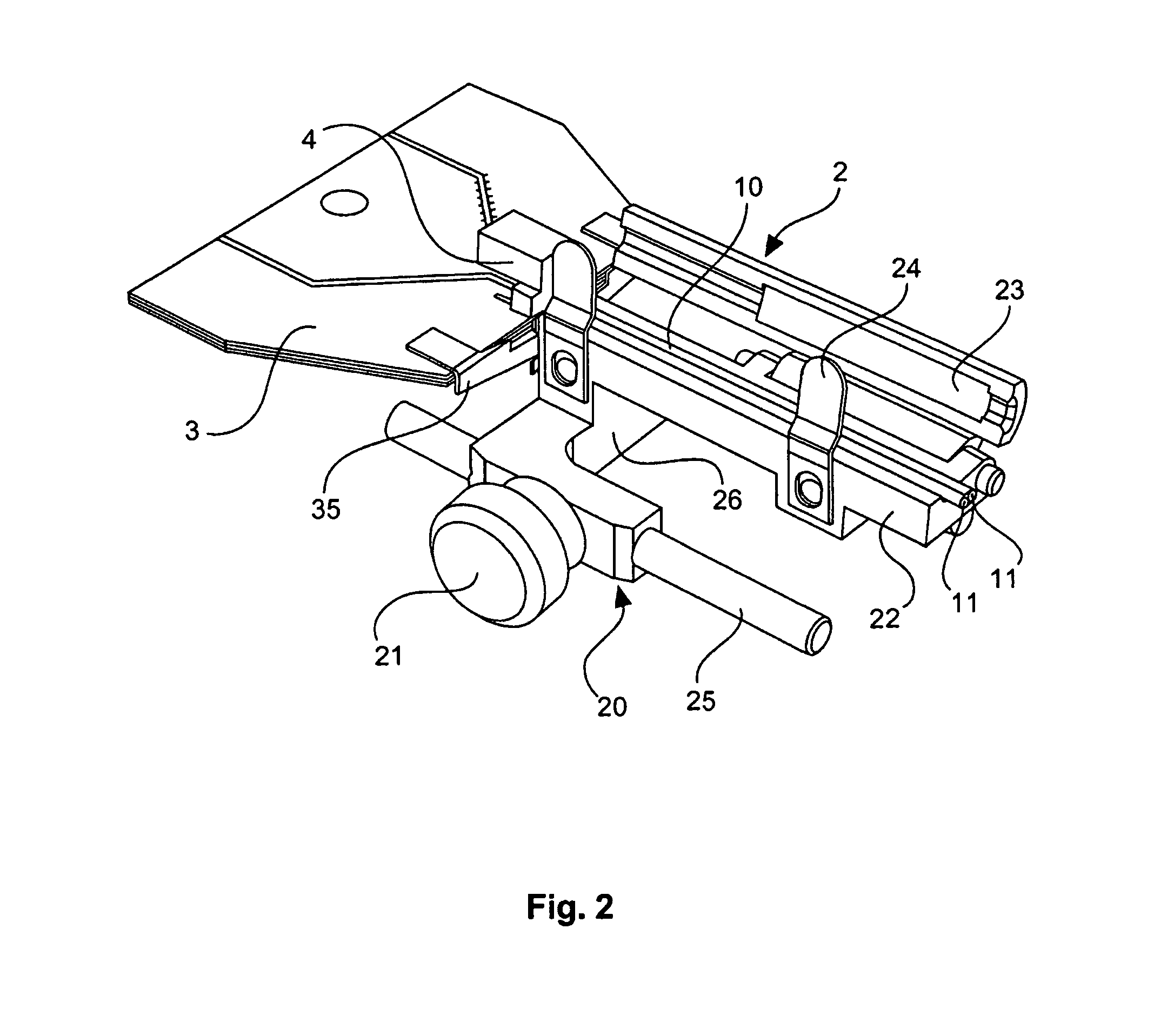 Device and a method for the reversible mechanical fixing and electrical contacting of electric conductors