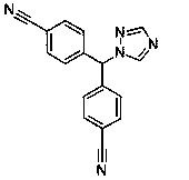 Letrozole dispersing tablet dosage form