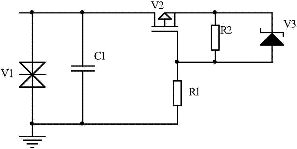Wide-voltage power supply control circuit