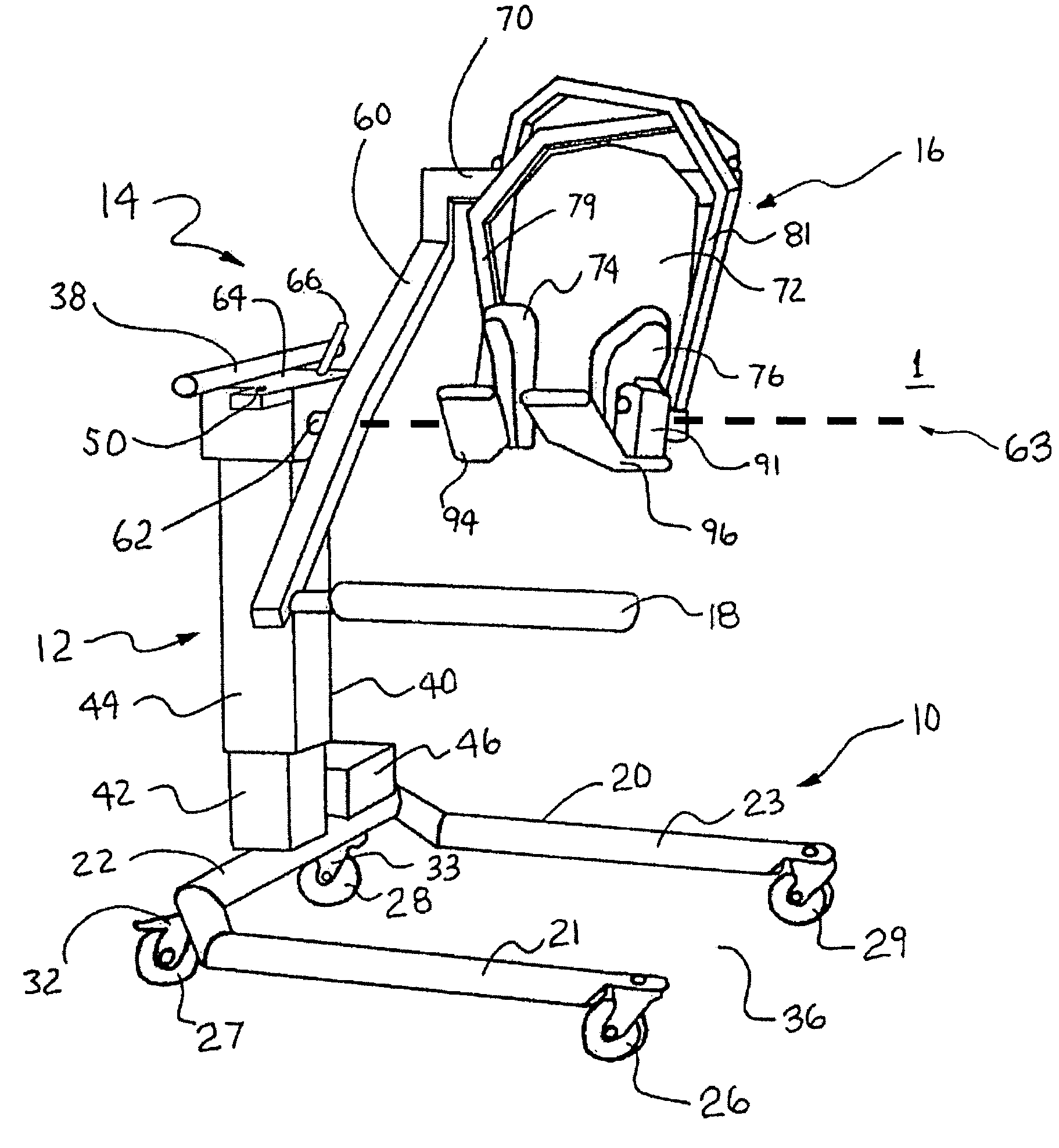 Patient lift and transfer device and method