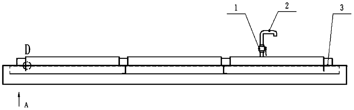 Slotted cover device of dissolving equipment