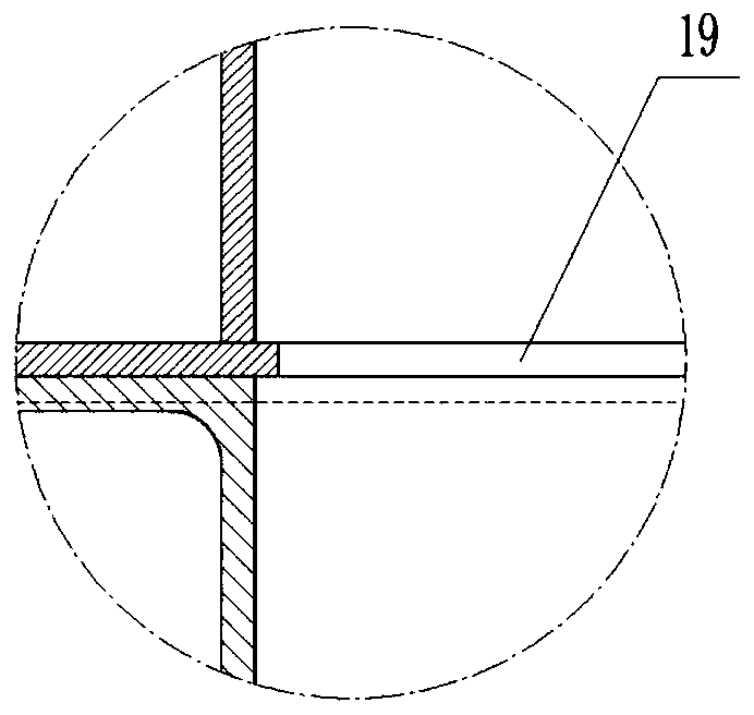 Slotted cover device of dissolving equipment