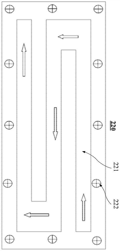 Karst deposition effect simulation device