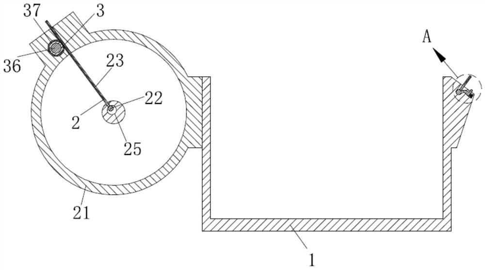 Forage feeding device for aquatic product breeding in ecological agriculture