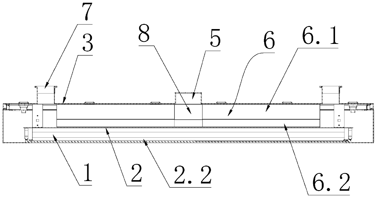 UV lamp cooling device