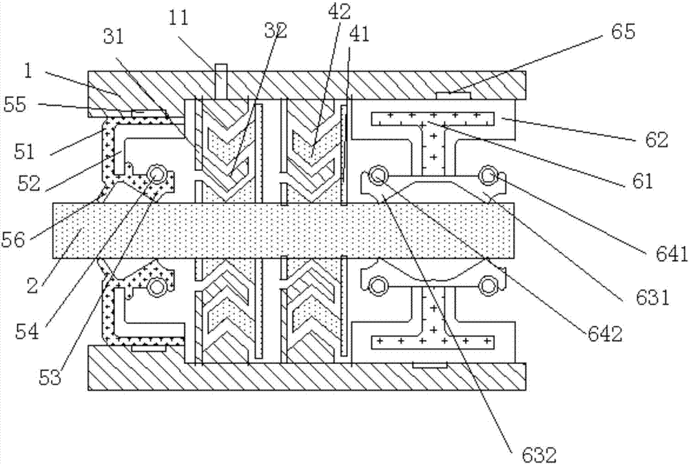 Labyrinth sealing element