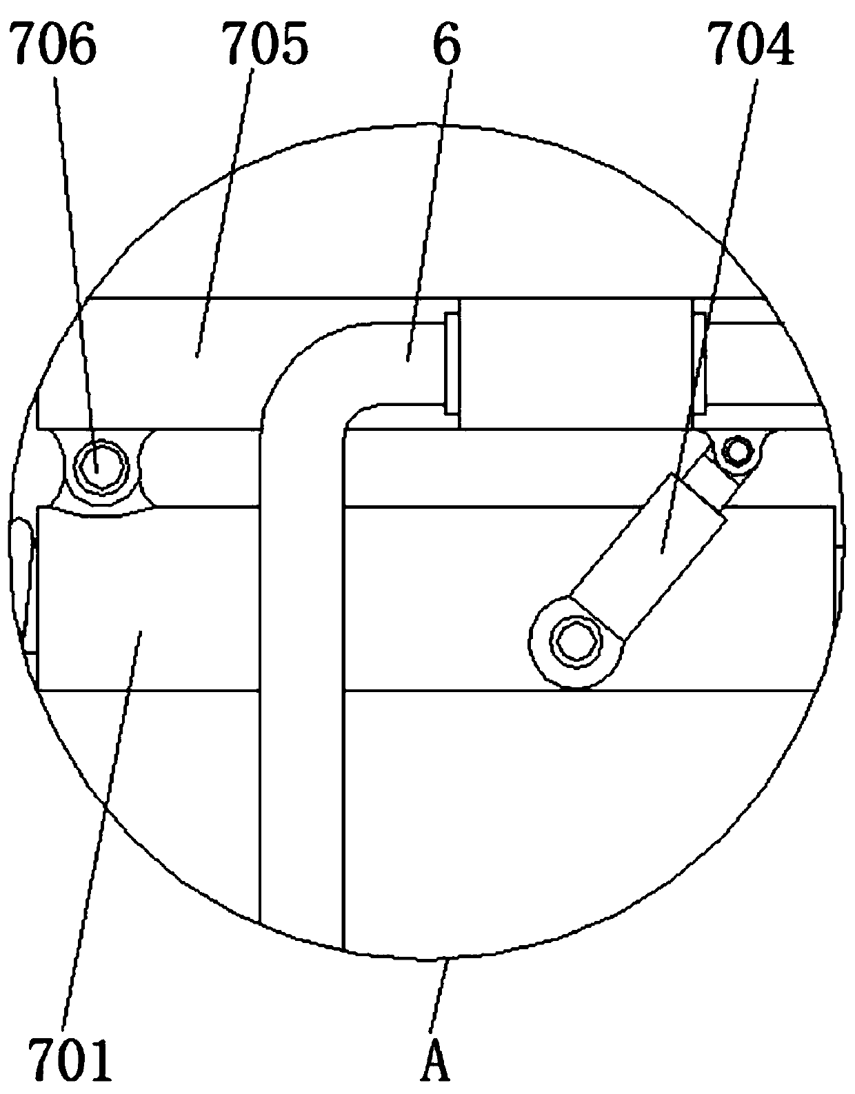 Gynecological vulvitis fumigation treatment device