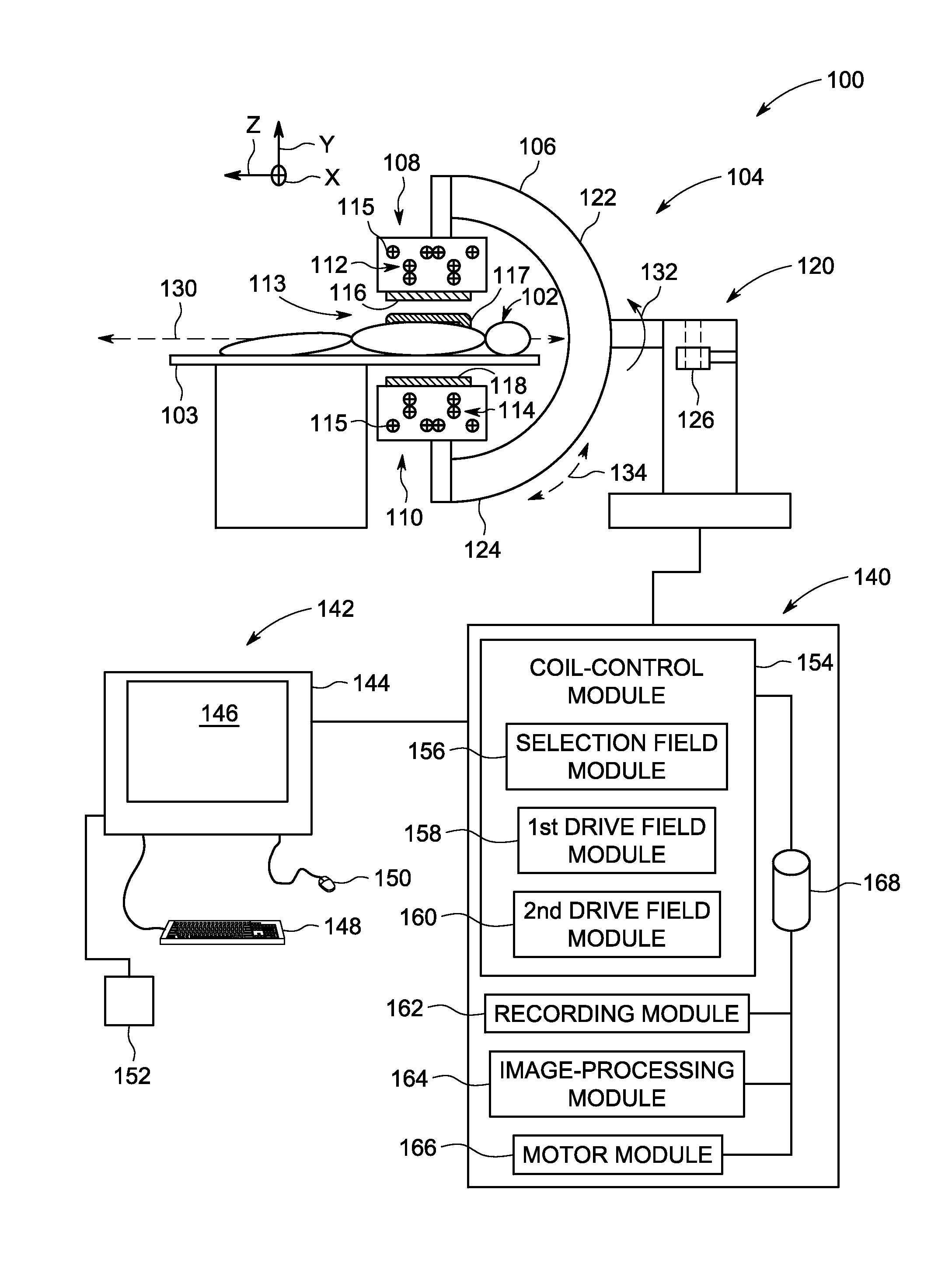 Systems and methods for magnetic material imaging
