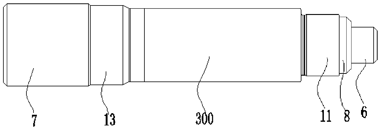 A washing machine shaft and its processing method