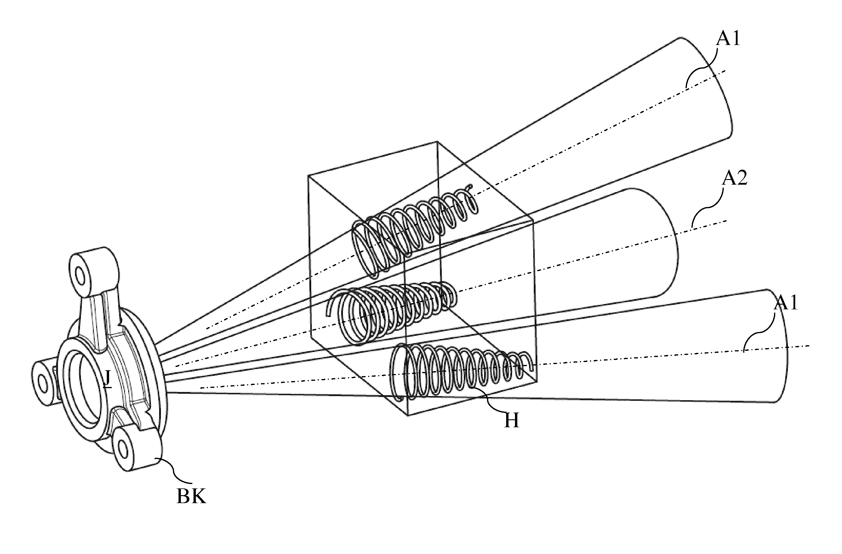 System for preventing the urea crystal formation within an exhaust gas after treatment system