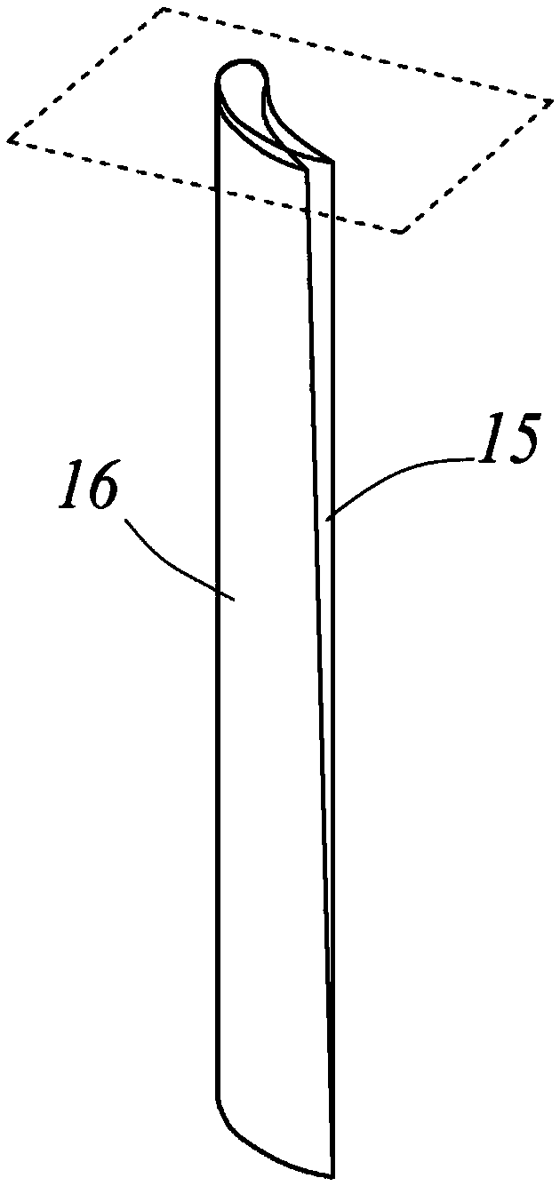 A small-angle torsion method for equal-section hollow fan blades based on stress relaxation