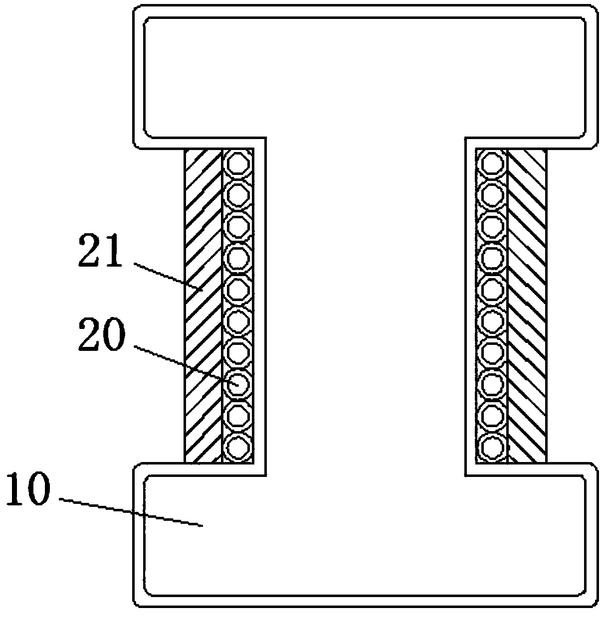 Carton cutting fixing device with interval adjusting function