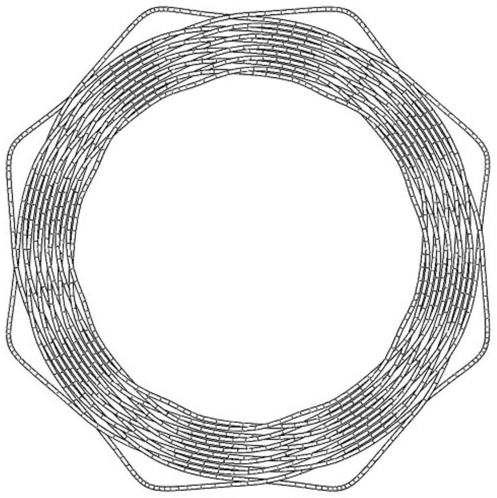 Degradable woven stent, weaving device and weaving method