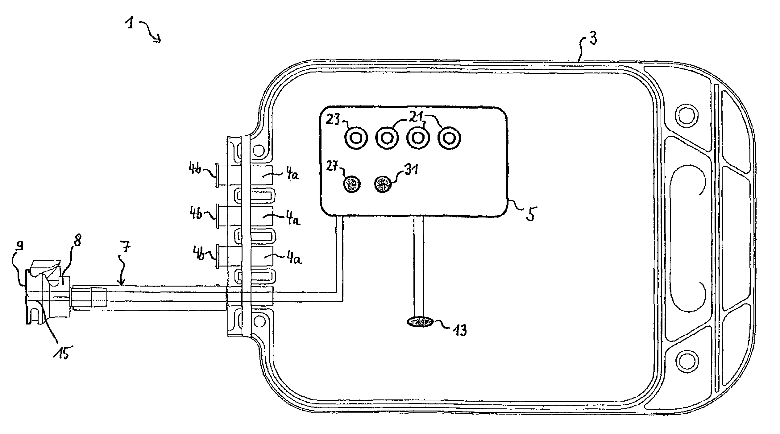 Container having a computer product