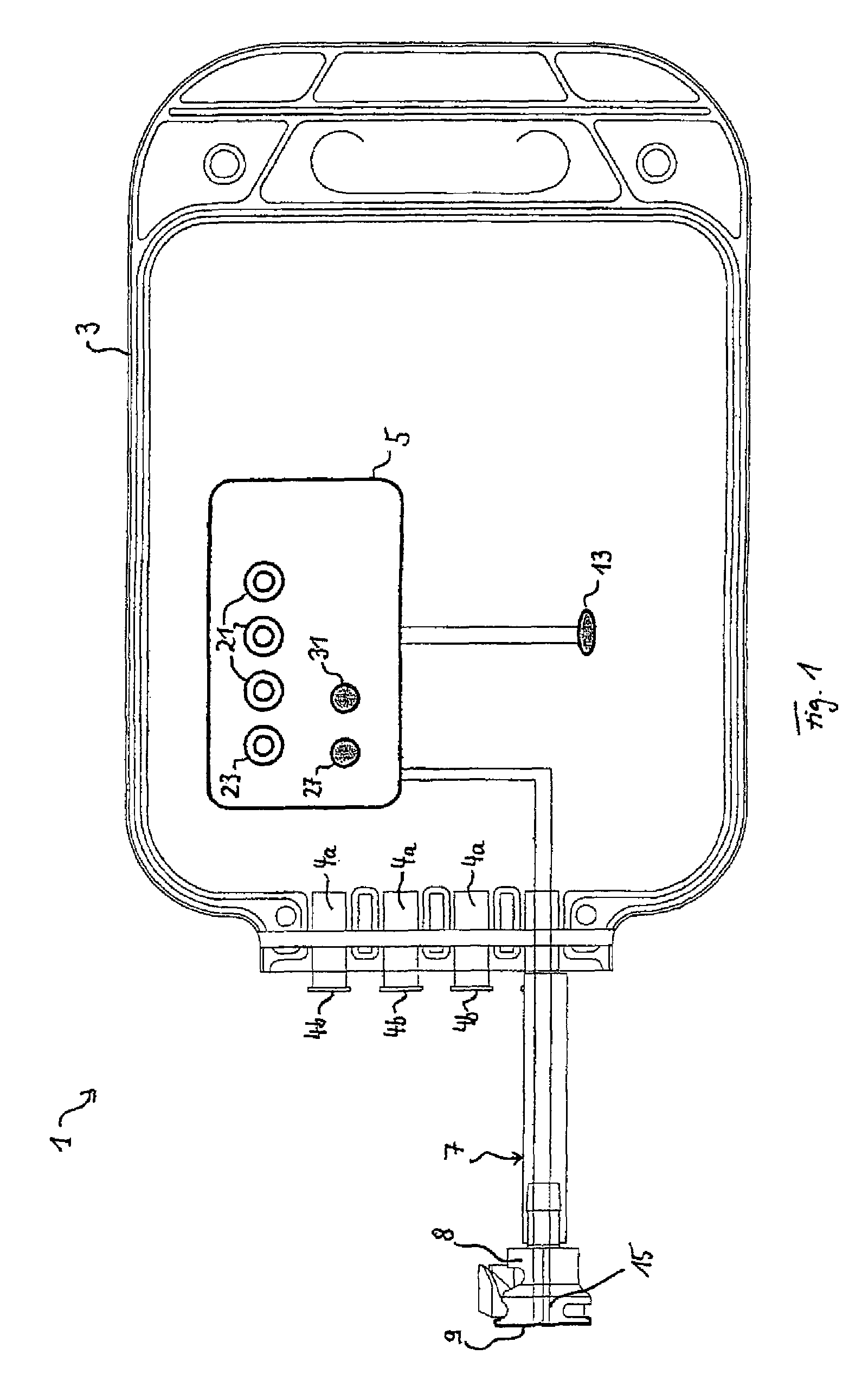 Container having a computer product