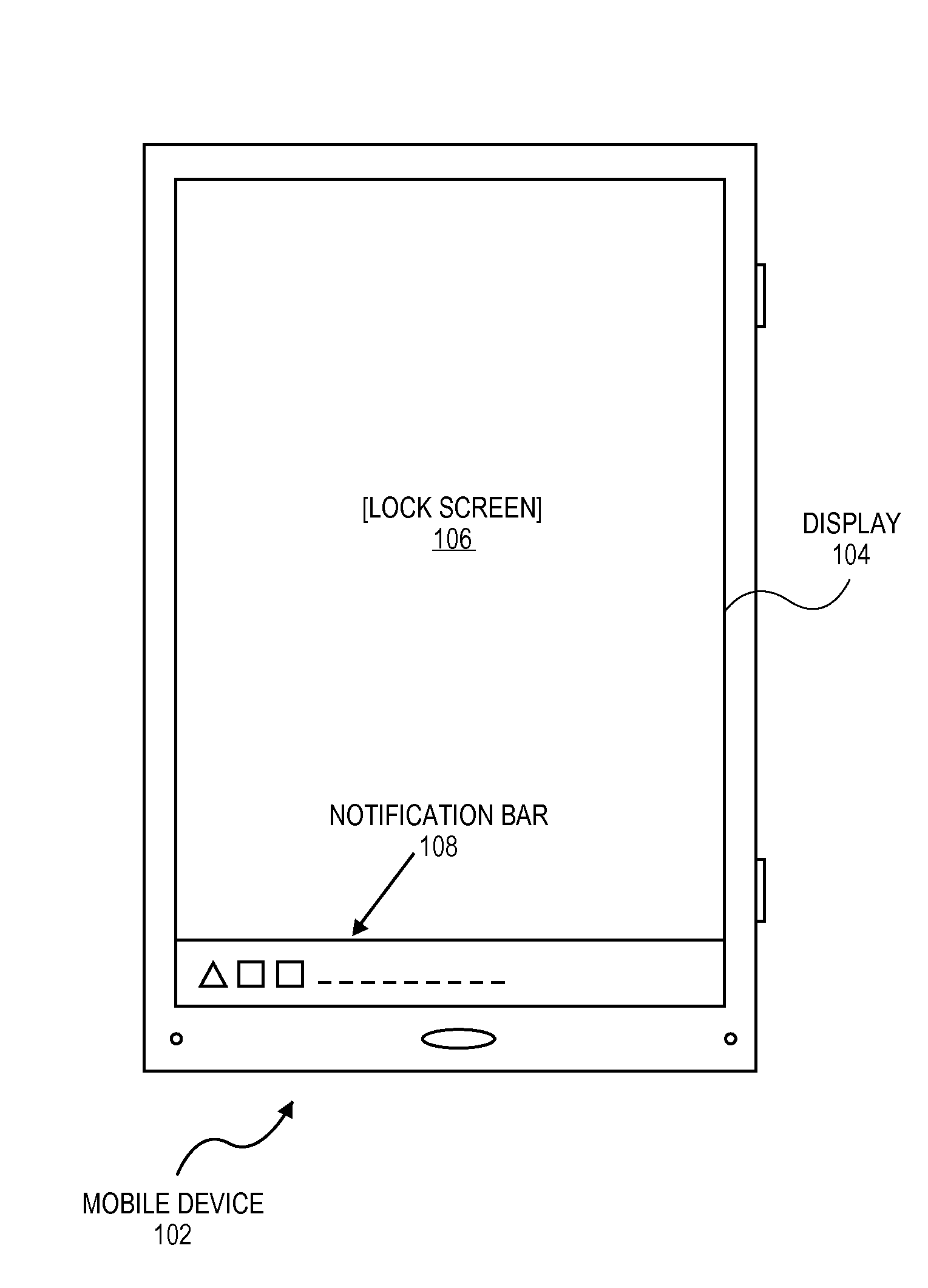Extending mobile applications to the lock screen of a mobile device