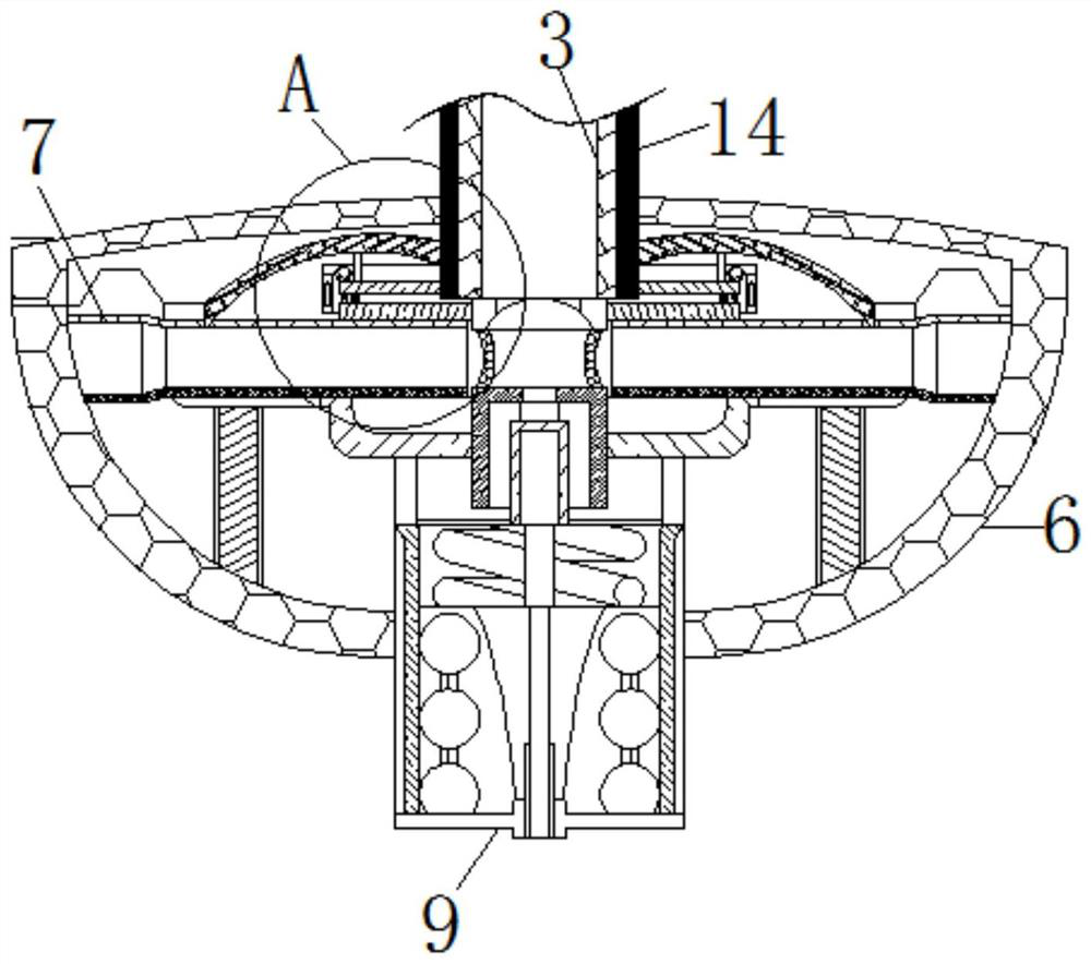 Component sampling and detecting equipment for gel filling of environment-friendly cosmetics