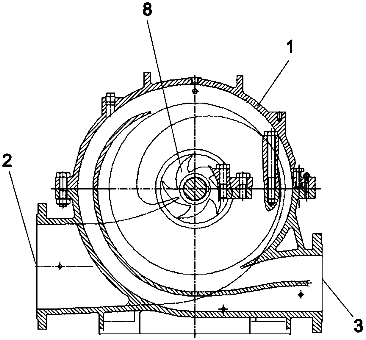 Water supply pump for deaerator