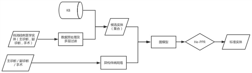 A Method for Entity Disambiguation in Medical Disease Diagnosis Records