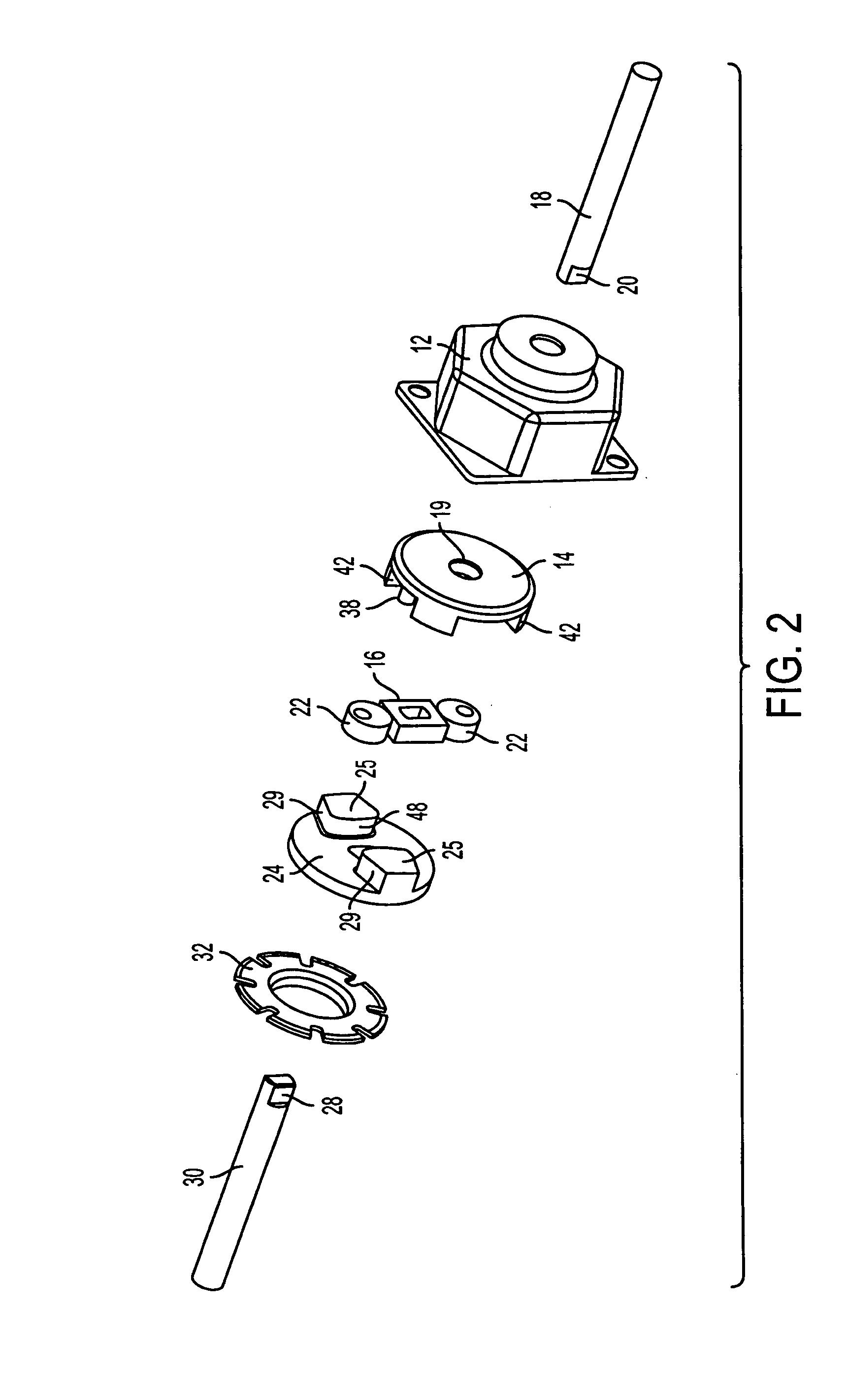 Bi-directional friction clutch assembly for electric motors to prevent backdrive